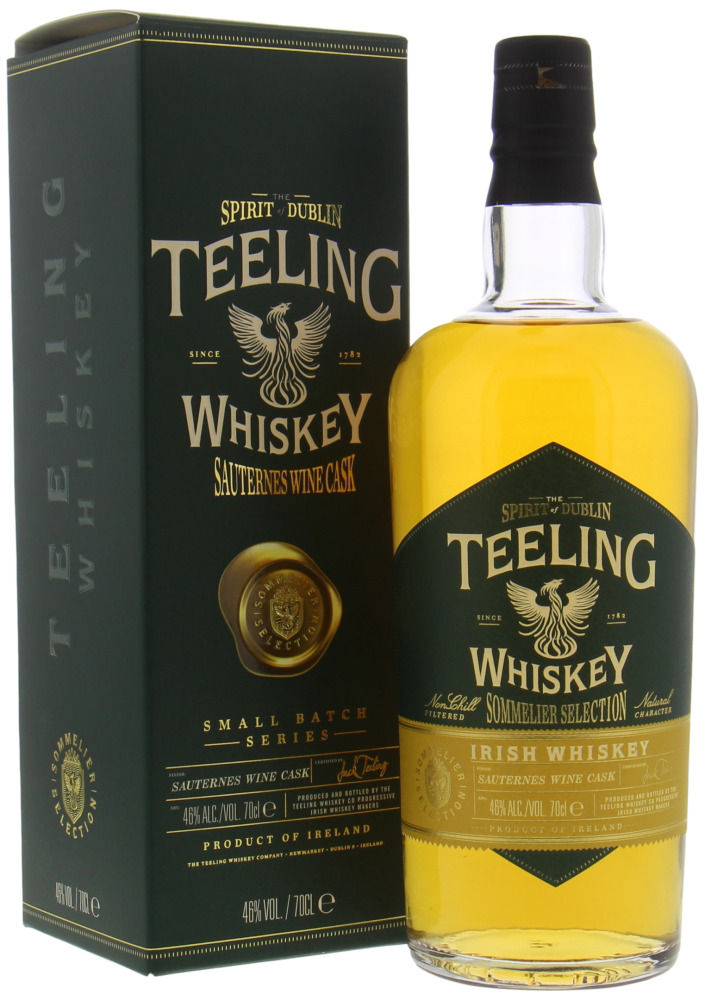 Teeling - Sommelier Selection Sauternes Wine Cask 46% NV In Orginal Container