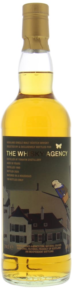 Tomatin - 30 Years Old The Whisky Agency Winter 2020 48.9% 1990