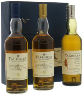 Talisker - Giftpack Contianing 10,18 & 25 Years Old NV