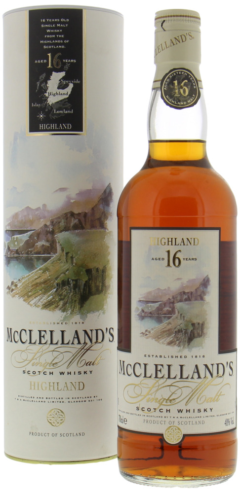 Glen Garioch - McClelland's 16 Years Old Highland 40% NV