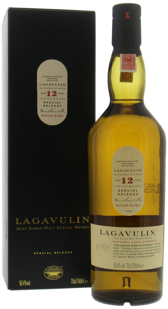Lagavulin - 12 Years Old 7th Release 56.4% NV In Original Container