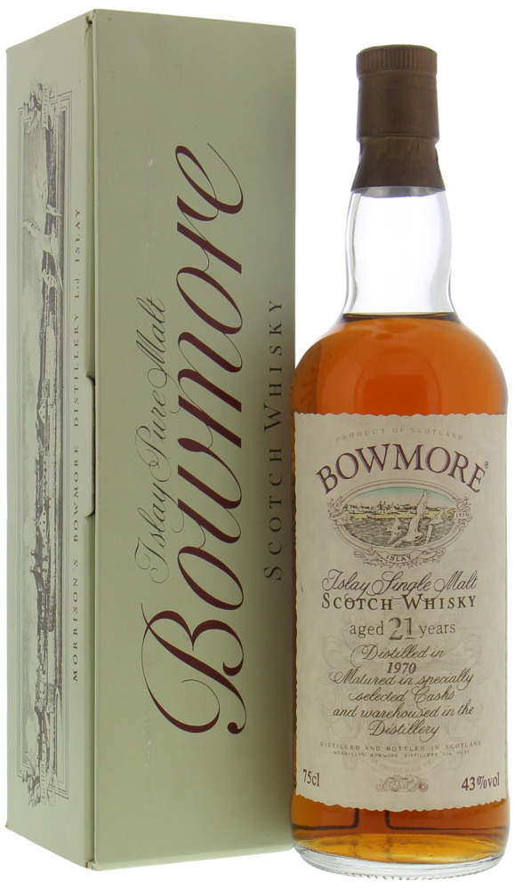 Bowmore - 21 Years Old 1970 43%  1970