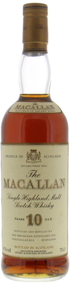 Macallan - 10 Years Old Matured In Sherry Wood 40% NV
