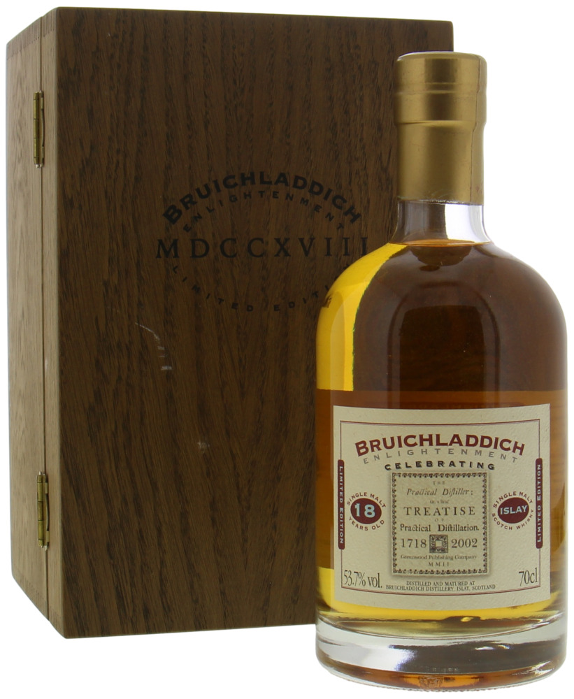 Bruichladdich - Enlightenment The Practical Distiller 53.7% 1984 In Orginal Wooden Box