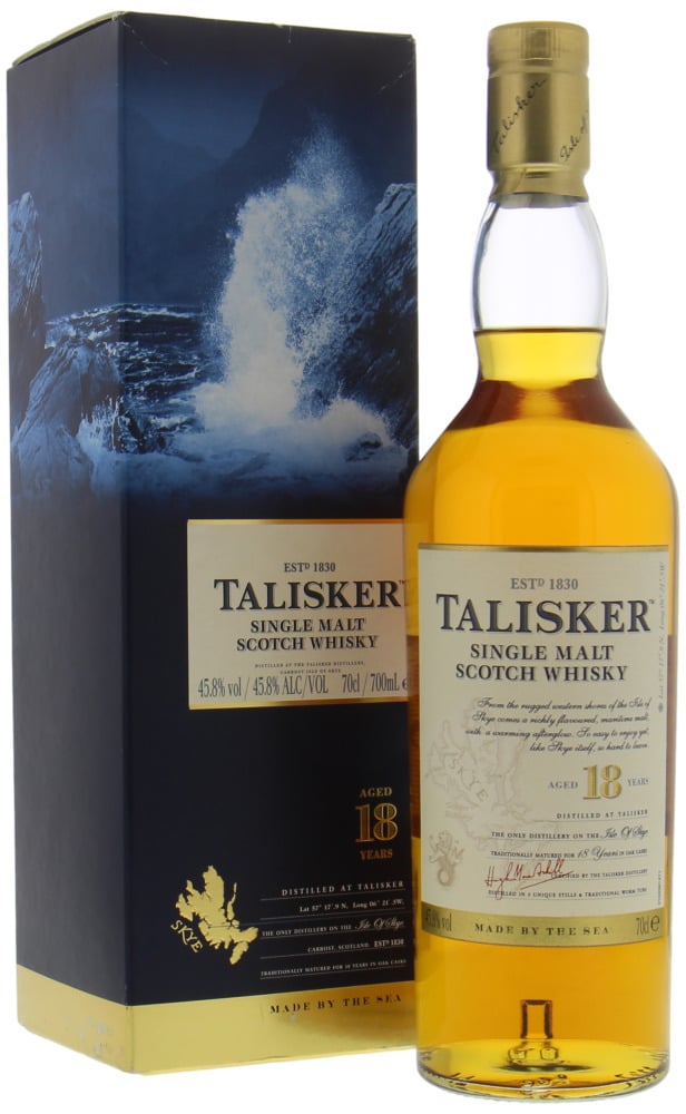 Talisker - 18 Years Old 45.8% NV In Original Container 10056