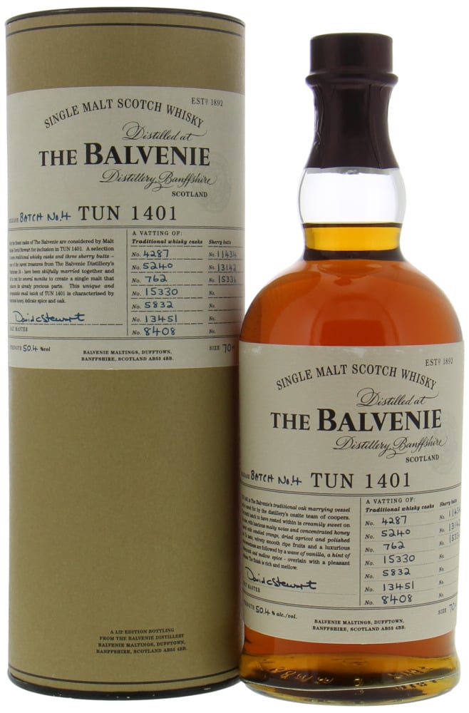 Balvenie - Tun 1401 Batch #4  50.4% NV In Original Container 10056