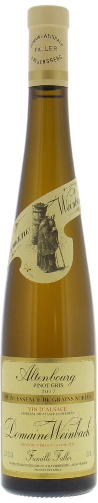 Domaine Weinbach - Pinot Gris Altenbourg Quintessence de Grains Nobles 2017 Perfect