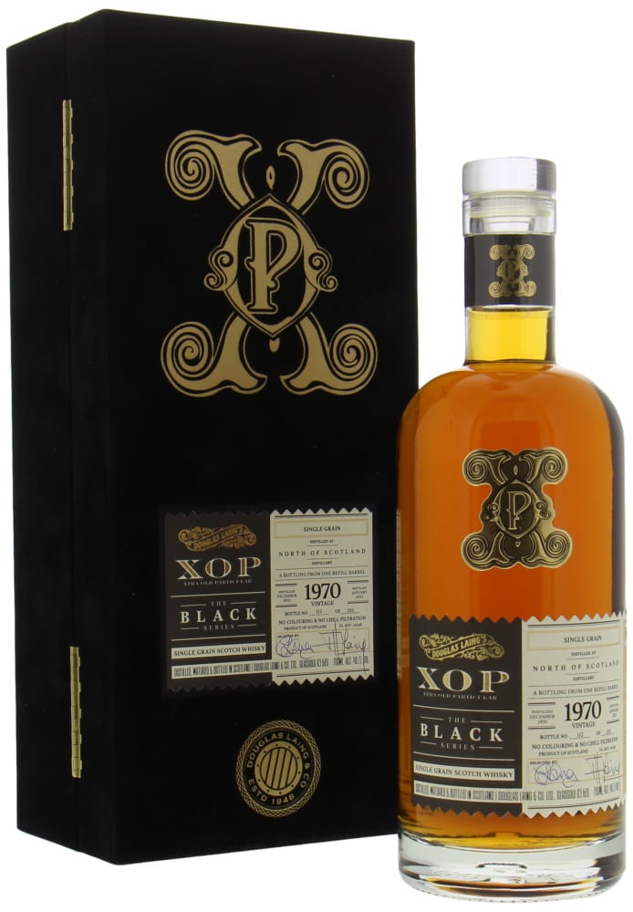 North of Scotland  - 50 Years Old XOP Black Series DL 14548 40.7% 1970 In Orginal Box