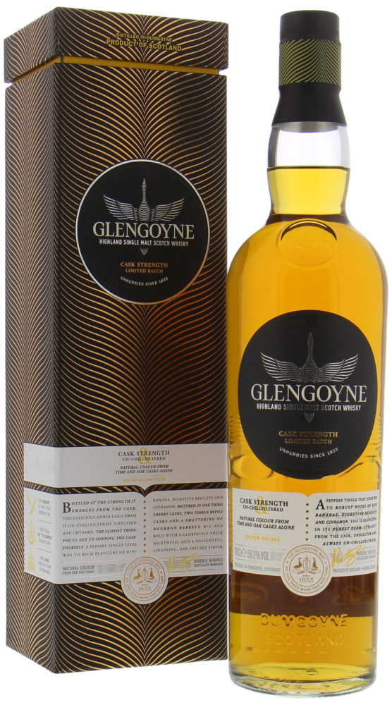 Glengoyne - Cask Strength Batch 8 Unhurried Since 1833 59.2% NV