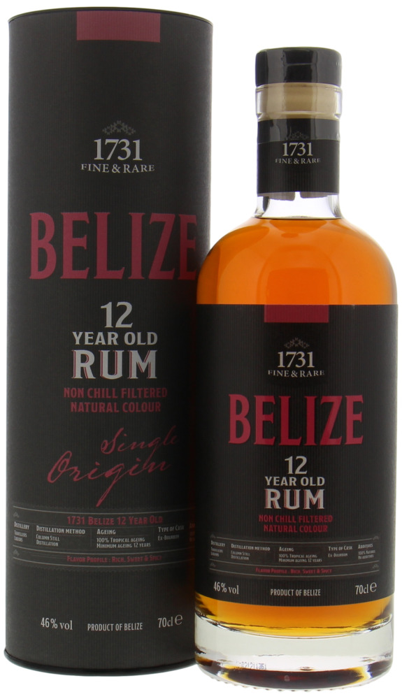 Travellers Distillery - 12 Years Old 1731 Fine & Rare 46% nv
