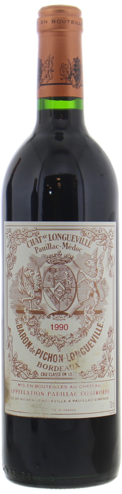 Chateau Pichon Longueville Baron - Chateau Pichon Longueville Baron 1990 Perfect