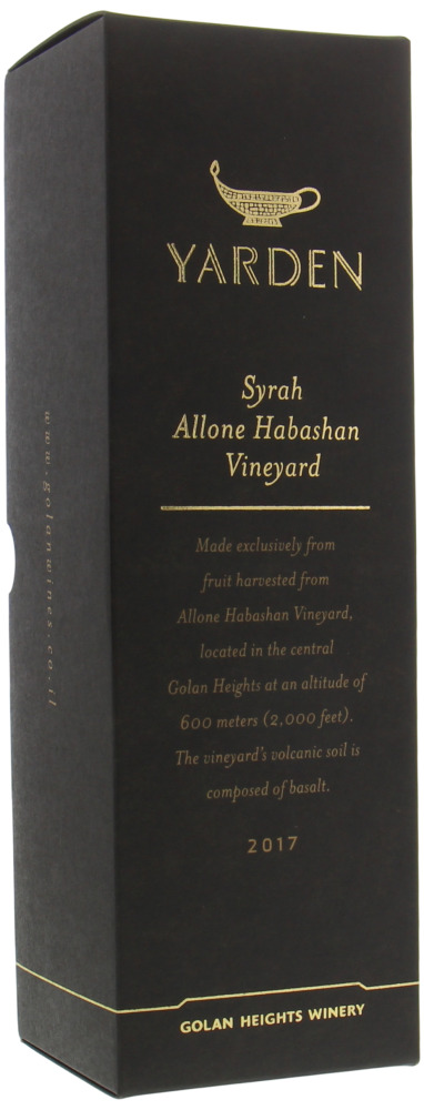 Golan Heights Winery  - Yarden Allone Habashan Syrah 2017 Perfect