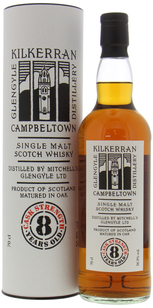 Kilkerran - 8 Years Old Cask strength Batch 5 56.9% NV In orginal Container