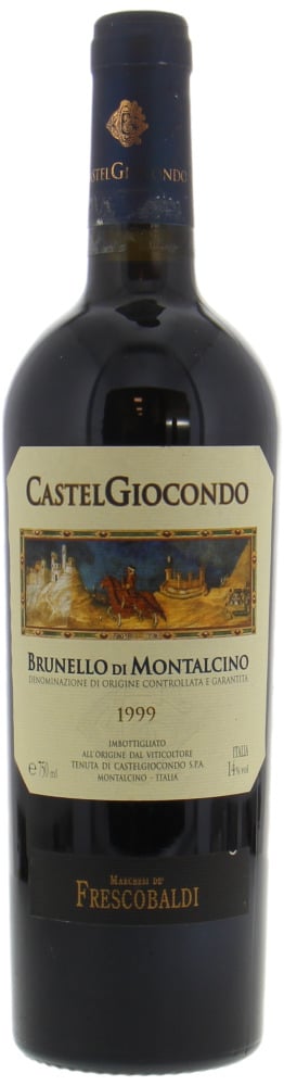 Frescobaldi - Castelgiocondo Brunello 1999 perfect