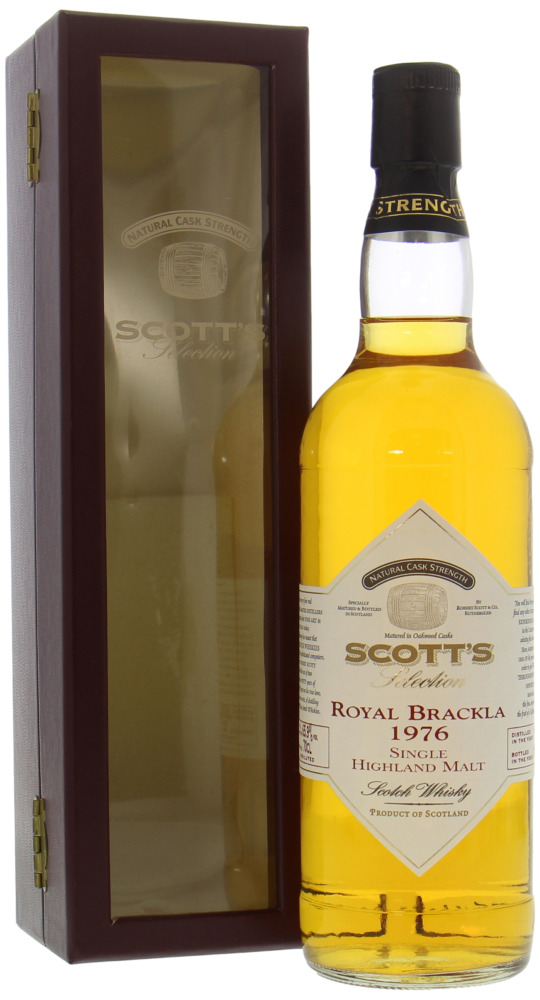 Royal Brackla - 1976 Scott's Selection 65.9% 1976 In orginal Box
