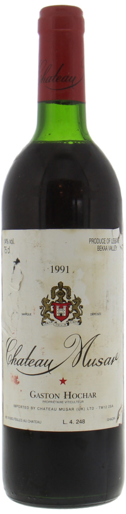 Chateau Musar - Chateau Musar 1991 Top Shoulder