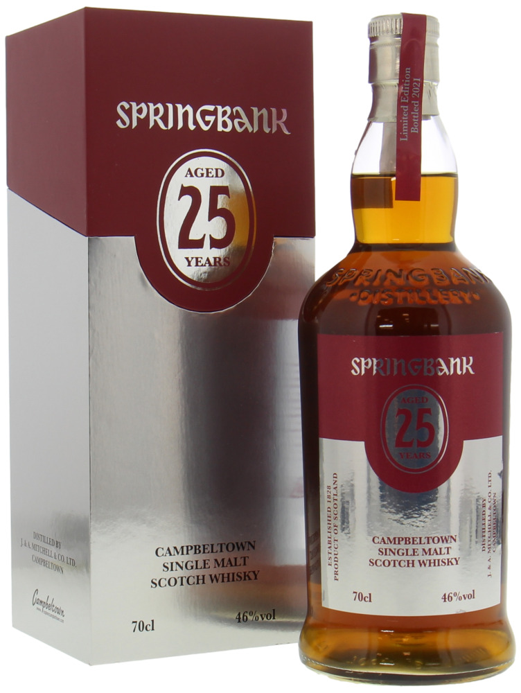 Springbank - 25 Years Old 2021 Edition 46% NV