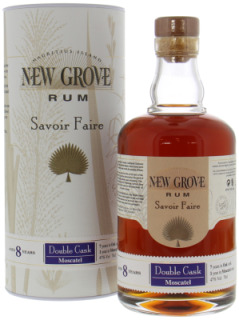 New Grove Distillery - 8 Years Old Savoir Faire Double Cask Moscatel 47% NV