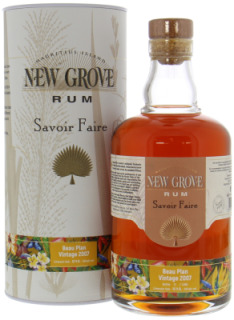 New Grove Distillery - 13 Years Old Savoir Faire Beau Plan Vintage 2007 45% 2007