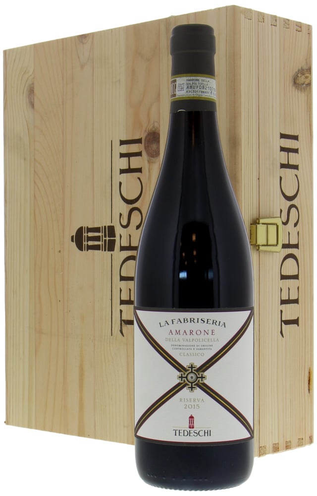 Tedeschi - Amarone della Valpolicella La Fabriseria 2015 OWC of 3 bottles