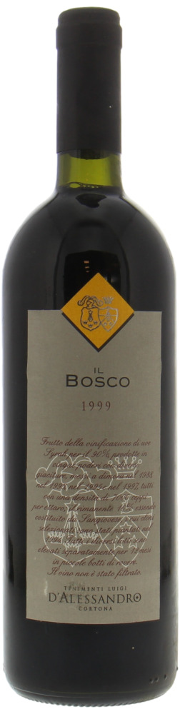 Tenimenti d'Alessandro - Syrah Il Bosco 1999