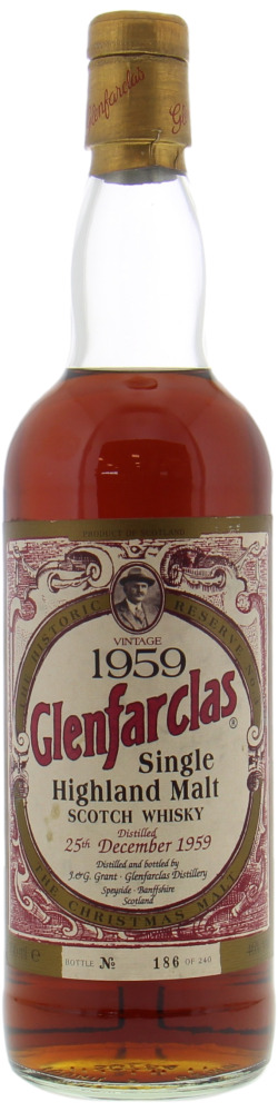 Glenfarclas - 42 Years Old Historic Reserve N°3 Cask 3232 - 3235 46% 1959 Into Neck, No Orginal Box Included!