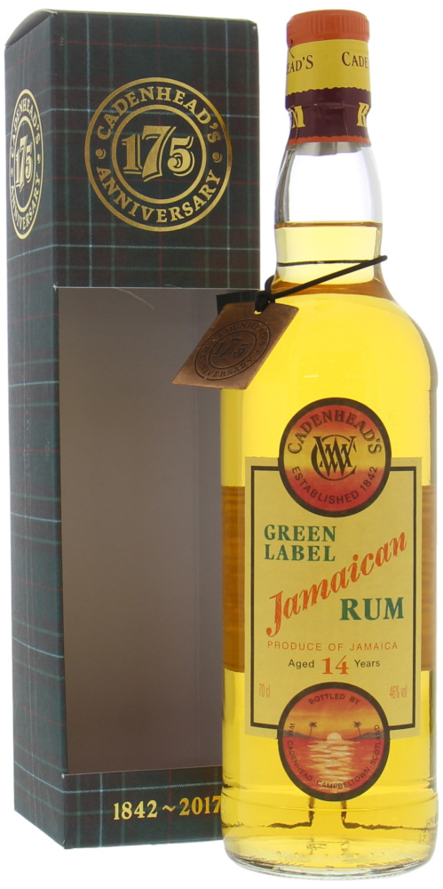Cadenhead - 14 Years Old Jamaican Rum 46% NV