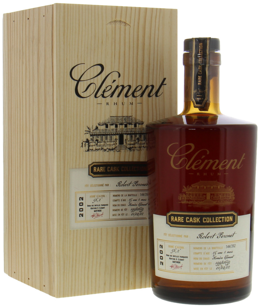 Clement - Matured Rhum Vieux Rare Cask Collection Cask 19980659 56.2% 2002 In Original Wooden Box