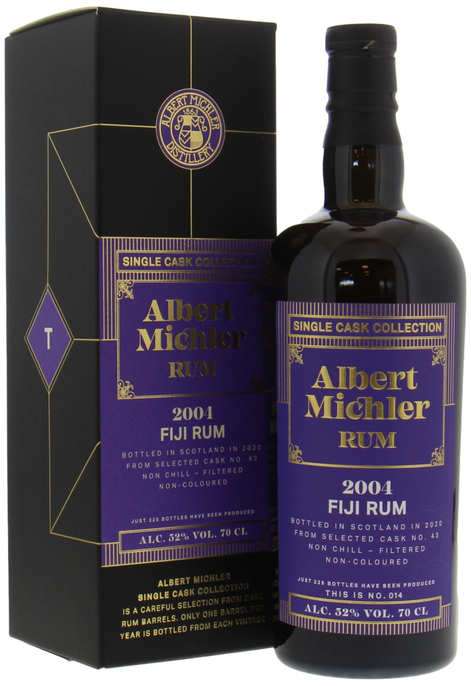 South Pacific Distilleries - 16 Years Old Albert Michler Single Cask Collection Cask 43 52% 2004