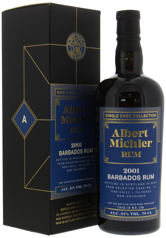 Foursquare - 19 Years Old Albert Michler Single Cask Collection Cask 16 51% 2001 In Orginal Box