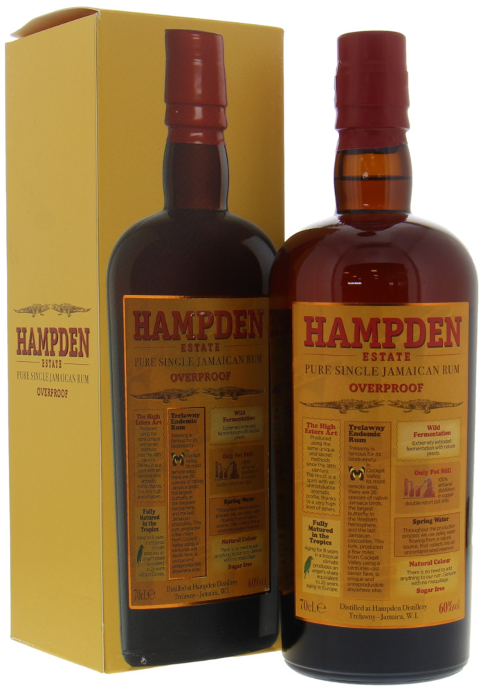 Hampden - Overproof 60% NV In Original Box