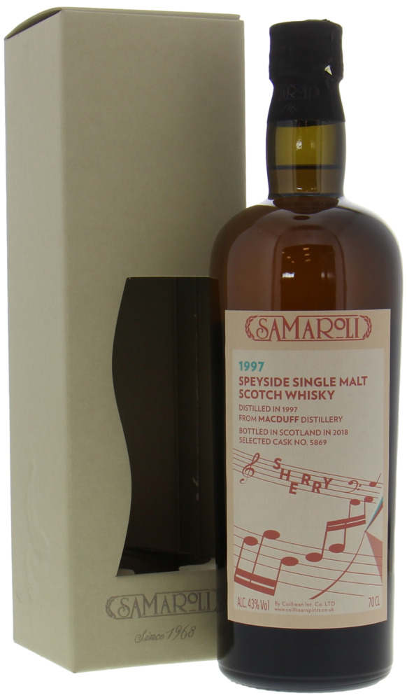 Macduff - Samaroli Cask 5896 43% 1997 In orginal box