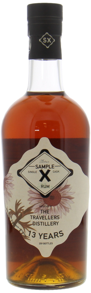 Travellers Distillery - 13 Years Old Sample X 61.8% 2007 NO OC