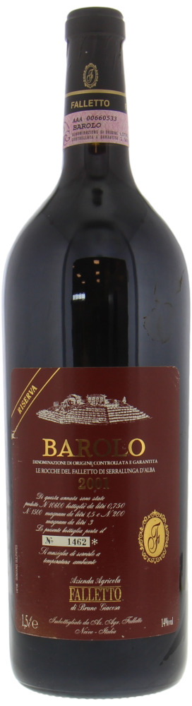 Bruno Giacosa - Barolo Falletto Vigna Le Rocche Riserva 2001 Perfect
