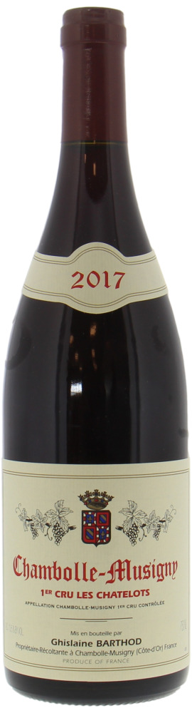 Ghislaine Barthod - Chambolle Musigny 1er Cru Les Chatelots 2017 Perfect
