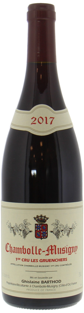 Ghislaine Barthod - Chambolle-Musigny les Gruenchers 2017 Perfect