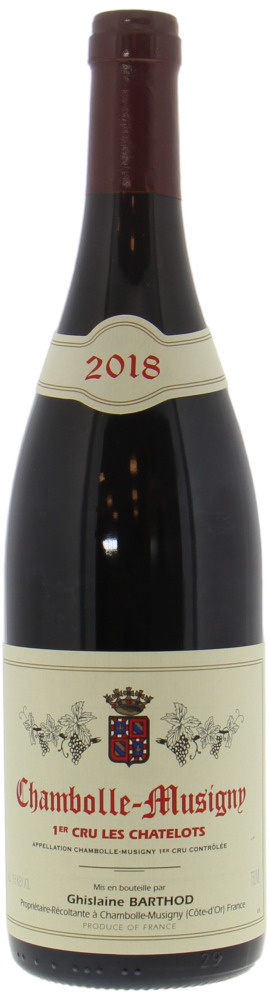 Ghislaine Barthod - Chambolle Musigny 1er Cru Les Chatelots 2018 Perfect
