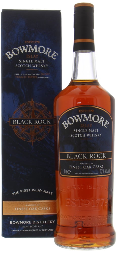 Bowmore - Black Rock 40% NV In Orginal Box