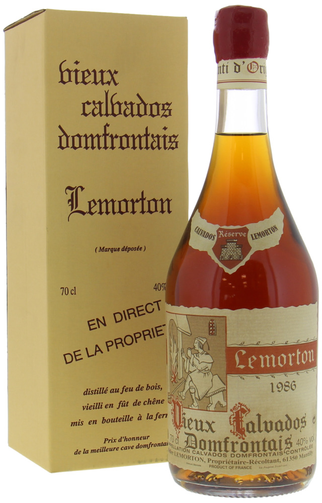 Lemorton - Vieux Calvados Domfrontais  1986
