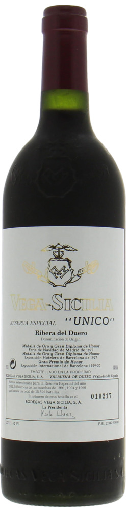 Vega Sicilia - Reserva Especiale release 2012 (91, 94, 99) 2012 10058