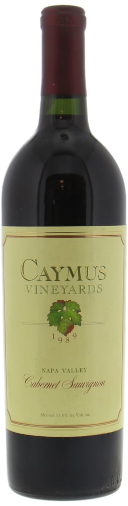 Caymus - Cabernet Sauvignon 1989 Perfect