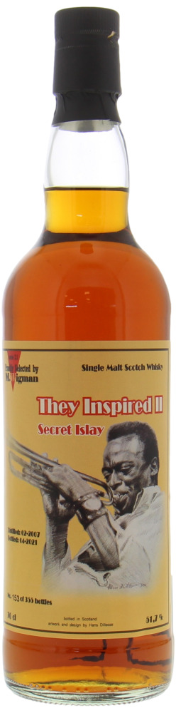 Michiel Wigman - Secret Islay 14 Years Old Monbazillac Cask 51.7% 2007