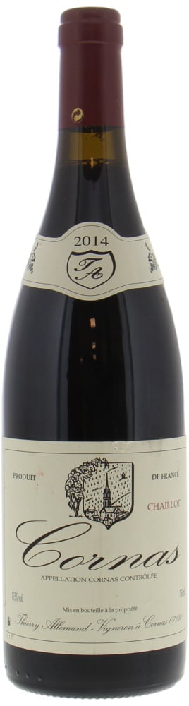 Thierry Allemand - Cornas les Chaillots 2014 Perfect