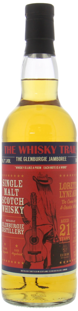 Glenburgie - 21 Years Old The Whisky Trail Cask 751398 56.7% 1998 Perfect