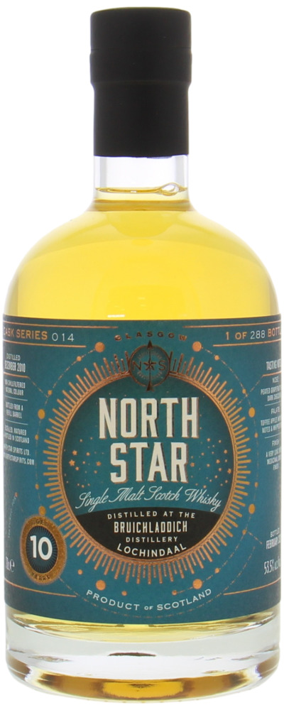 Bruichladdich - 11 Years Old Lochindaal North Star Spirits Cask Series 014 53.5% 2006 Perfect