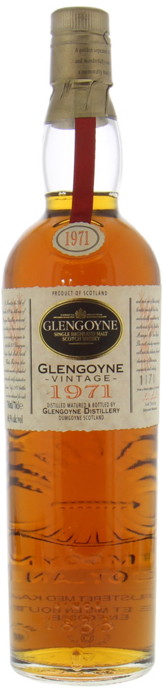 Glengoyne - 1971 Vintage 25 Years Old 48.5% 1971 No Orginal Box Included!