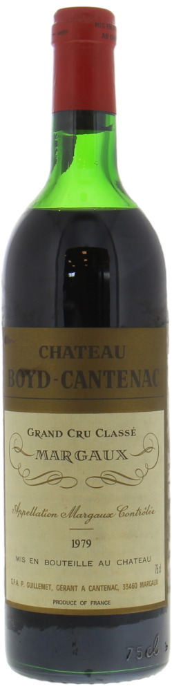 Chateau Boyd-Cantenac - Chateau Boyd-Cantenac 1979 High shoulder