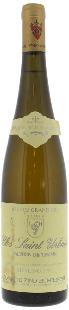 Zind Humbrecht - Riesling Rangen de Thann Clos St. Urbain 1996 Perfect