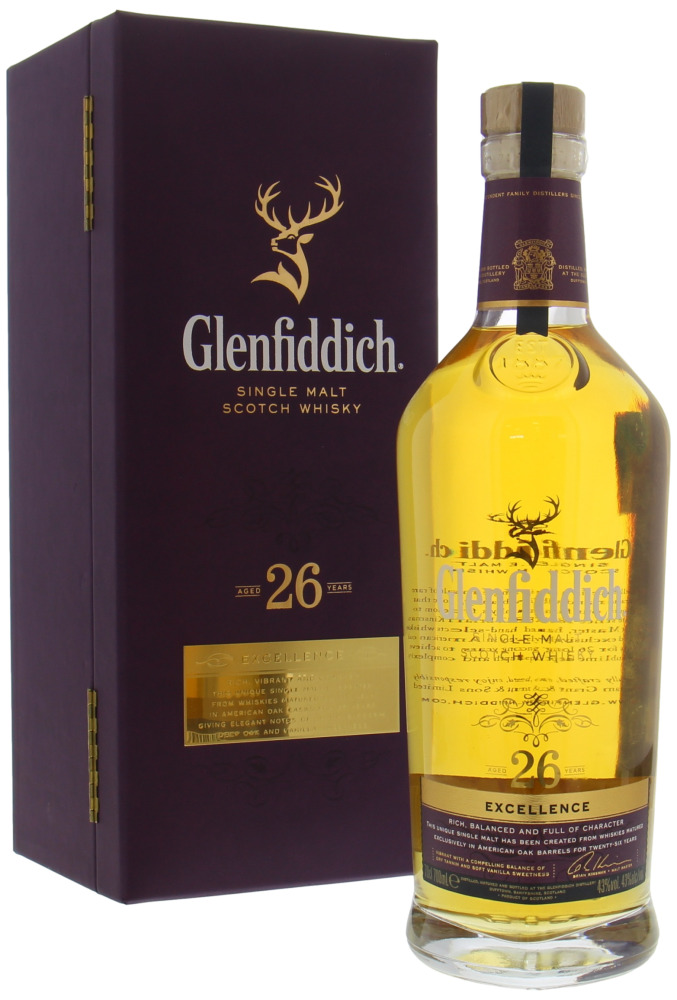 Glenfiddich - 26 Years Old Excellence 43% NV