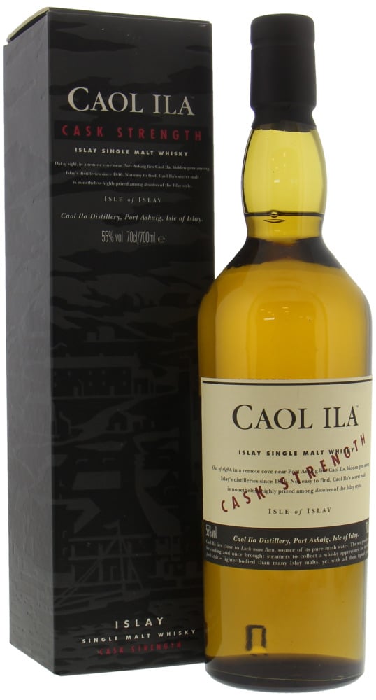 Caol Ila - Cask Strength 55% NV In Orginal Box